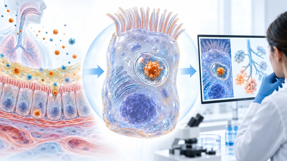Graphical abstract template connecting a research question to a finding.